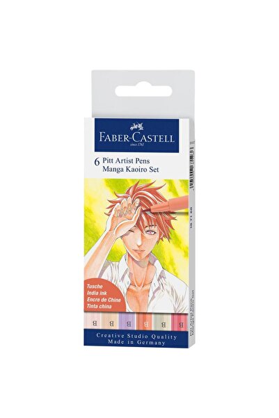 Faber Castell PITT ARTIST PEN MANGA SET 6 KAIORO 2019 FABER-CASTELL