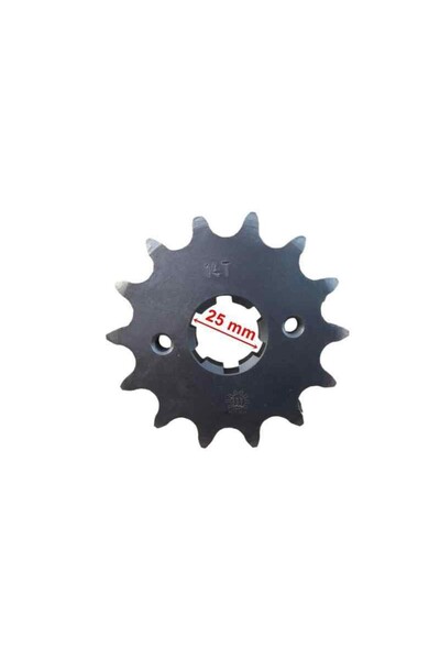 SEVGENT Regal Daytona Ön Dişli 530-14T İç 25 Mm 6 Tırnaklı 2 Delikli Öm