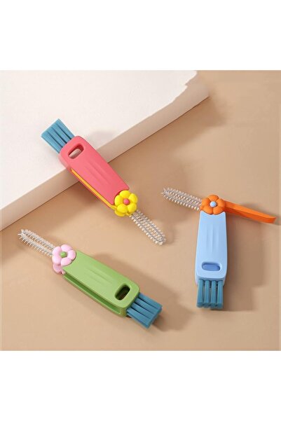 Arabest A4 3-in-1 Multifunctional Cleaning Brush Set for Tight Spaces, Baby B...