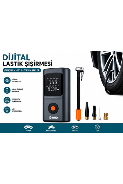 Bhd B.H.D Dijital Lastik Şişirme 150 PSI