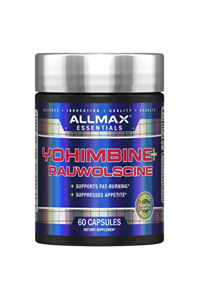 ALLMAX Nutrition Yohimbine Hcl + Rauwolscine 60 Capsules (3.0mg)