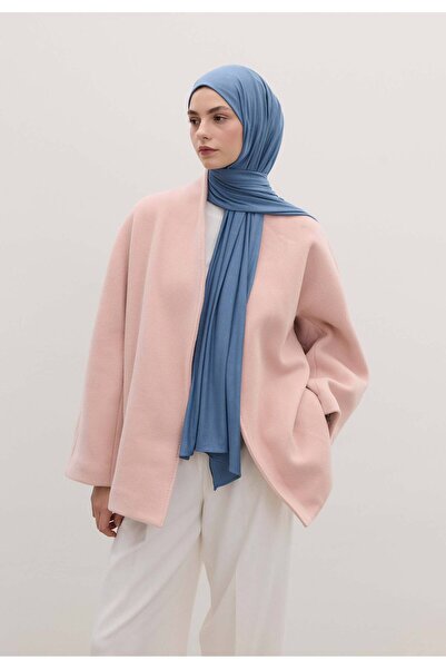Freshscarfs Bambu Penye Şal Gök Mavi