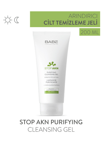 Babe Laboratorios Stop Akn Purifying Cleansing Gel - Arındırıcı Yüz Temizleme...
