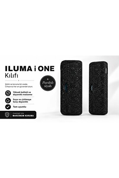 YuumiCo Siyah Parıltılı Iluma Prime ve i Prime Kılıfı ve Kapağı - Iqos Iluma ...