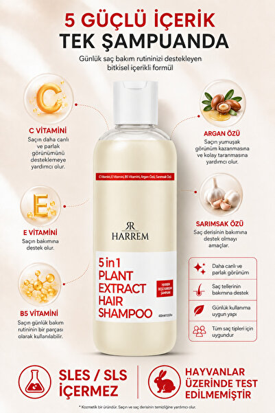 Harrem Beşli Karışım Şampuan 400 ml