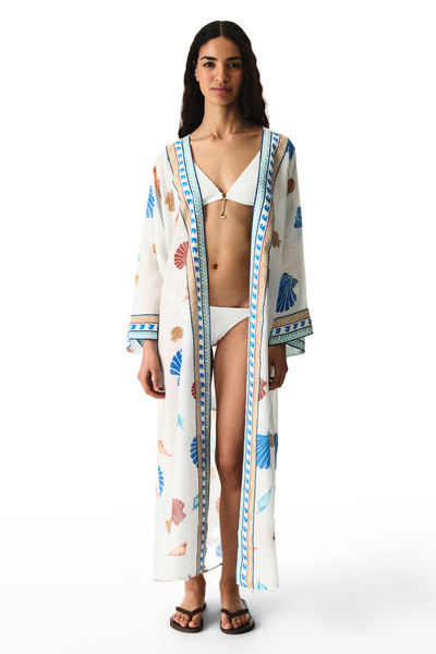 Penti Renkli Santorini Kimono