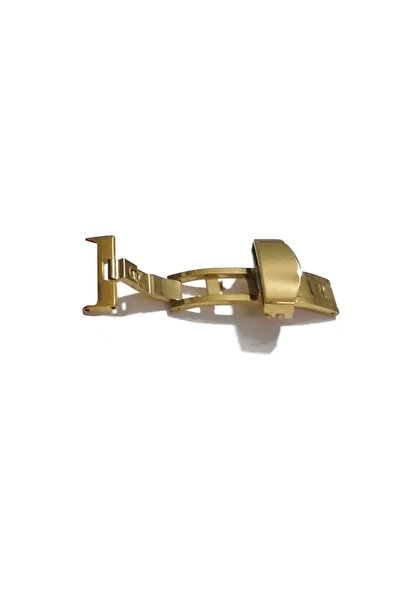 FADO Watch Band Clip Watch Buckle Gold Color 20 mm Steel (Note: Suitable for ...