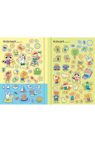 Usborne Sticker book - Little First Stickers Summer