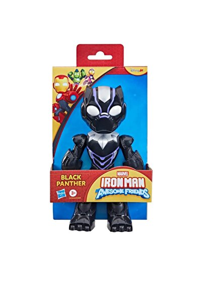 Hasbro MARVEL IRON MAN SI PRIETENII SAI UIMITORI FIGURINA BLACK PANTHER 22.8CM