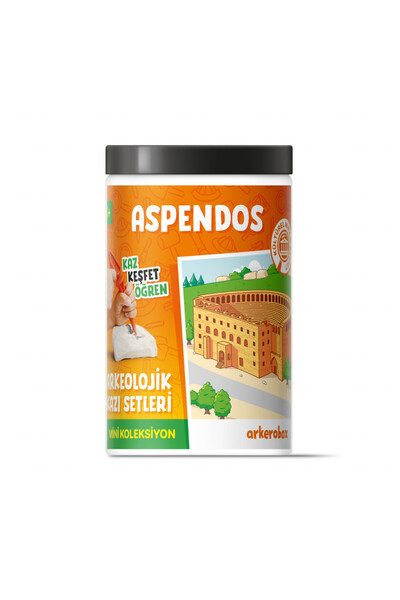 Arkerobox - Mini set arheologic educational si puzzle 3D, Aspendos