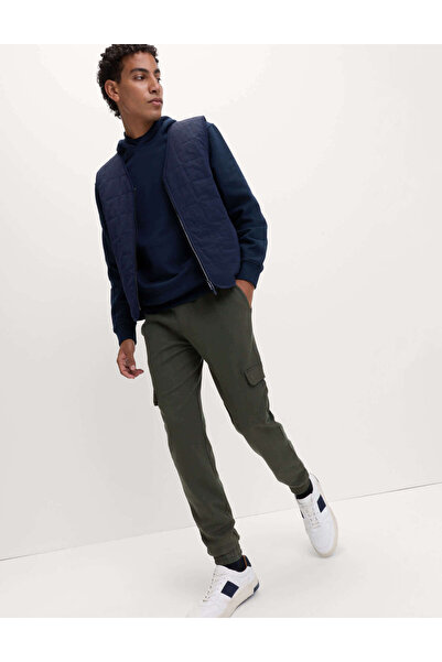 Marks & Spencer Pamuk Karışımlı Cargo Jogger Pantolon