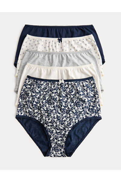 Marks & Spencer 5'li Cotton Lycra® Full Brief Külot Seti