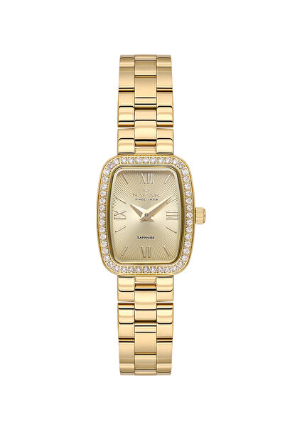 Nacar Sapphire Glass Gold - Champagne Women's Watch Nc08-29420739-Dcms