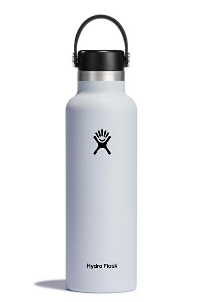 Hydro Flask Standard Kapak Termos 621 ml (21 Oz) - Beyaz
