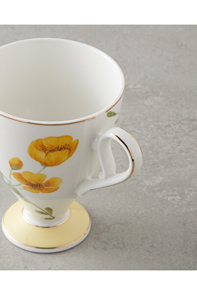 English Home Valentina New Bone China Kupa 300 ml Sarı