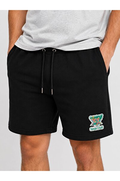 HZR wear Erkek Pamuklu Rahat Nefes Alabilen Nakışlı Beli Bağcıklı Arka Cepli ...