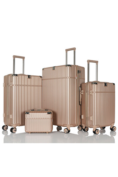 Assoda Asuda Brand Luxury 4 Pcs Wedding Suitcase and Travel Bag Set