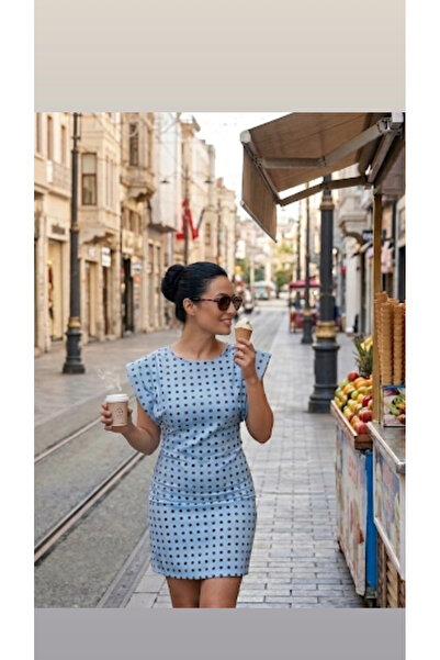 Myawomenswear Puantiyeli Elbise