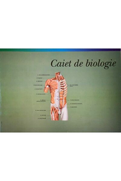 DonBasco Caiet de biologie mare auriu