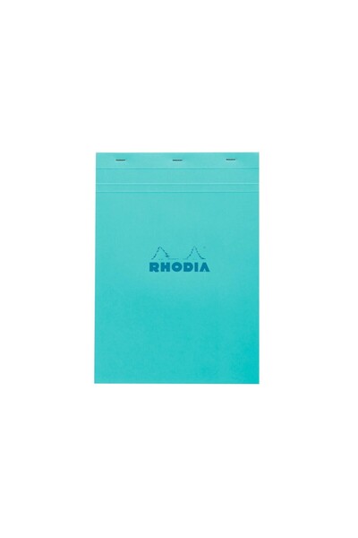 Rhodia A4 notepad, stapled, 80 pages, No. 18, Basic, color