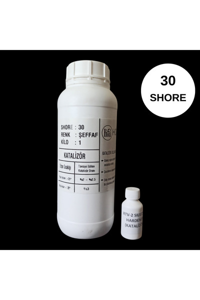 HOBİFLEX RTV 2 KALIP SİLİKONU 1. SINIF KALİTE SERT SIVI SİLİKON 1 KG 30 SHORE...