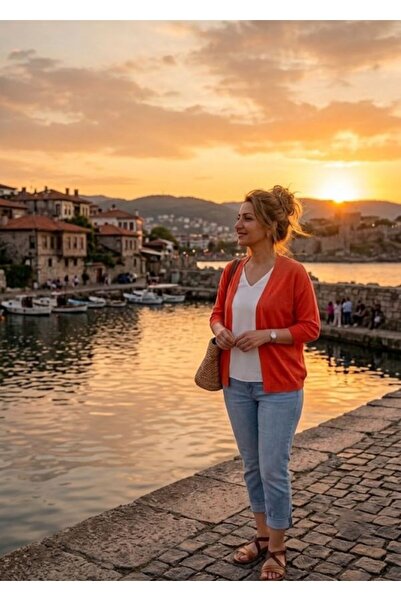URUMDAY Merserize Triko Hırka