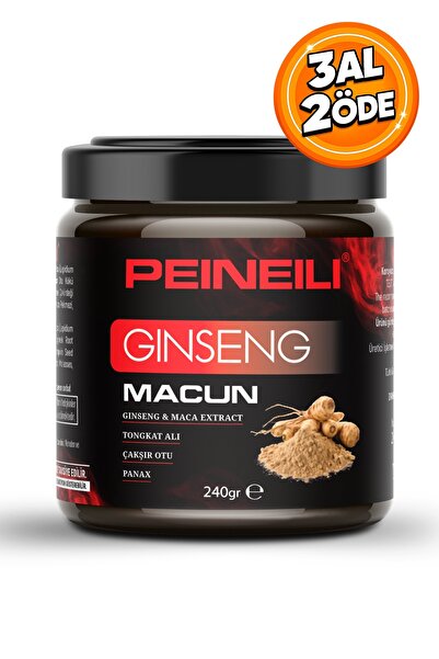 PEINEILI Tribulus Terrestris, Kore Ginseng, Maca Extract, Panax, Ekstraktlı B...