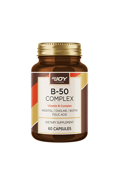 Bigjoy Vitamins B-50 Complex 60 Capsules