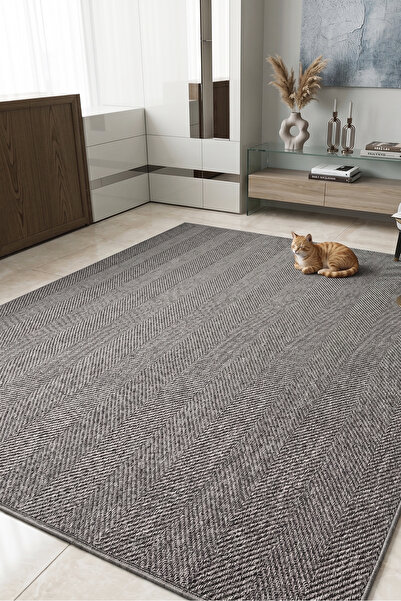 MELARİS HALI Berena Naturel Jüt Halı Örme Kilim Sisal Hasır Halı Kedi Köpek E...