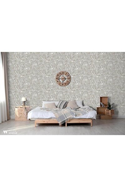 Adawall ROKA 23103-3 GÜMÜŞ RENKLİ DAMARLI DUVAR KAĞIDI 16,5 m2