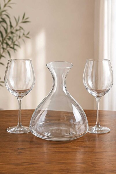 Paşabahçe Enoteca Vintage Meşrubat Seti 3 Parça Kadeh Karaf Seti