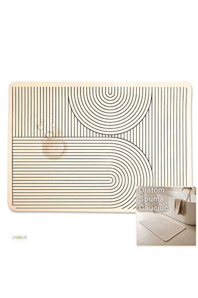 Jaskus Covoraș de baie - Diatom - Minimalist Nordic - 50x80