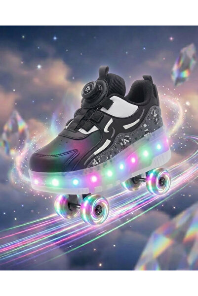 ROCKY PATENLİ IŞIKLI SPOR AYAKKABISI & TEKERLEKLİ SNEAKERS