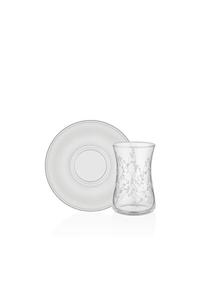 Decorium Sakura 110 ml 4 Parça 2 Kişilik Cam Çay Takımı 9-01110466