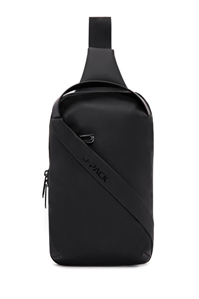 Derimod D-Pack Erkek Siyah Kumaş Çapraz Çanta 23WBD30076F
