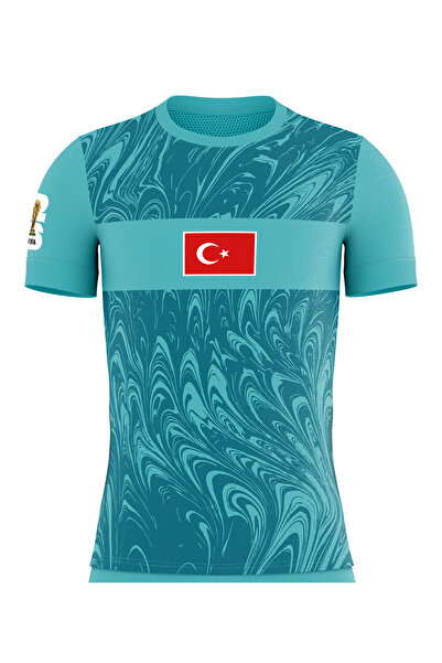 VİDARİS Türkiye 2026 Milli Takım Konsept Forma Türk Rengi Turkuaz