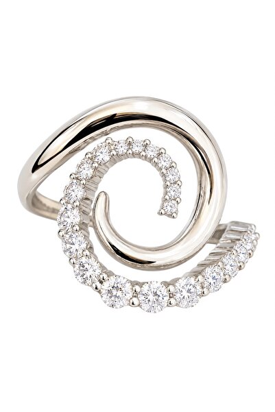 Store Diva Charm Adjustable Spiral Model Women's Ring