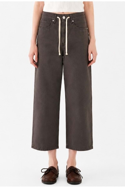 Mavi M1011274 Woven Trousers Loose Fit Straight Leg Jeans Women's Jeans Pants...