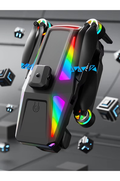 Unico Kameralı Drone, Rgb Gövde ,Fırçasız Motor, FPV Canlı Görüntü, Katlanabilir, Yeni Başlayanlar