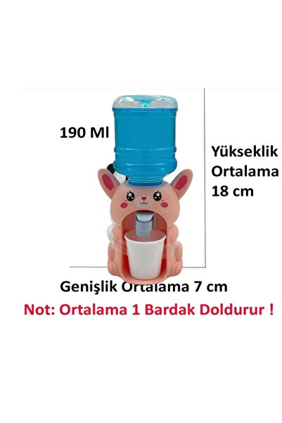 Genel Markalar Hayvan Figürlü Mini Su Sebili Oyuncak, Çocuk Içecek Sebili, Mu...