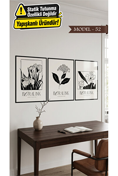 Akıllı Kağıt Floare adezivă cu aspect de sticlă (Model- 52)