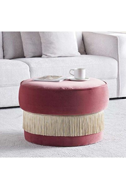 PAN HOME Pip Ottoman - Pink