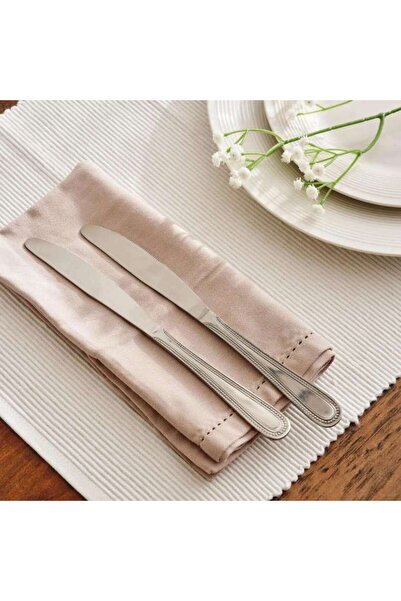 PAN HOME Ibrica 2-piece Dinner Knife 22x2x.3cm - Chrome