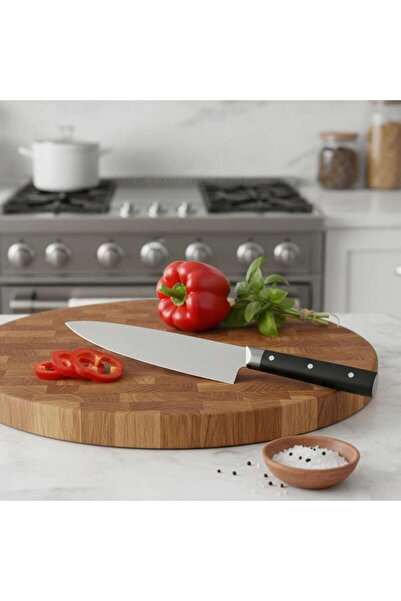PAN HOME Armas Chef Knife 34cm -chrome & Black