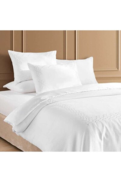 PAN HOME طقم غطاء لحاف ملكي مكون من 3 قطع مزين بتطريز فاخر من كلاسيكس ماتيلاس...