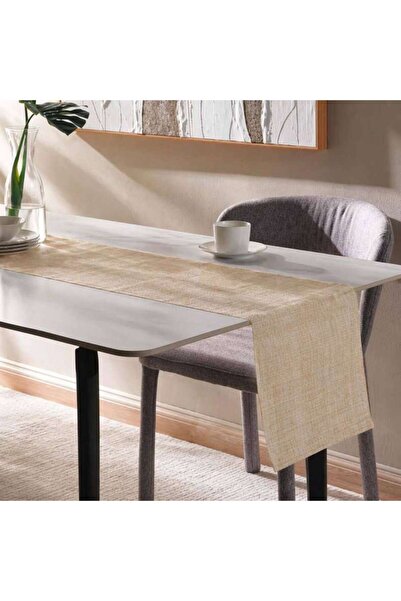 PAN HOME مفرش طاولة جريتيل 30x120 سم - بيج