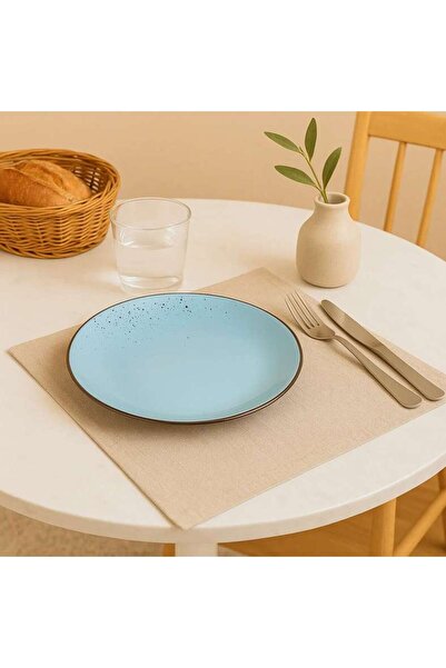 PAN HOME طبق سلطة منقط أخضر بقطر 20 سم