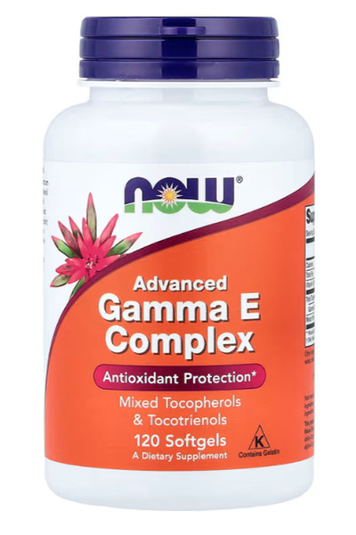 Now Foods Supplement, Advanced Gamma E Complex, Mixed Tocopherols & Tocotrien...
