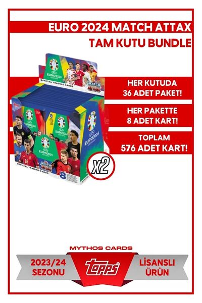 Topps Match Attax Euro 2024 - Mega Bundle