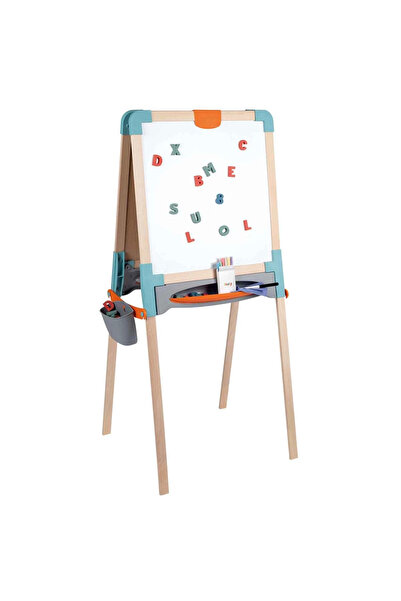 TOYFEST Çift Taraflı Manyetik Ahşap Yazı Tahtası 50 X 55 X 120 Cm